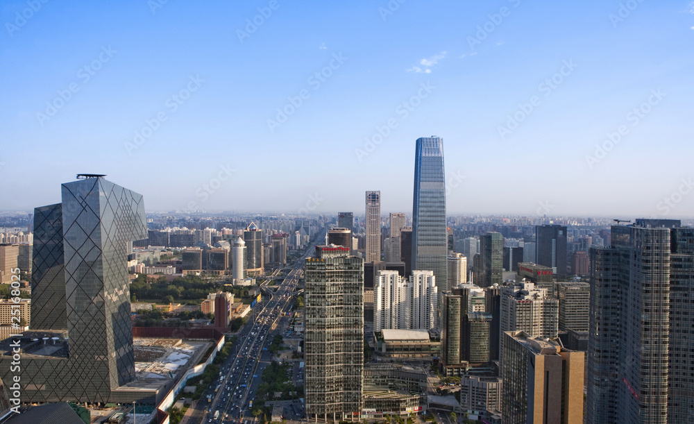 Central Business District of Beijing, China