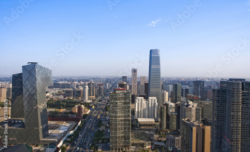 Central Business District of Beijing, China