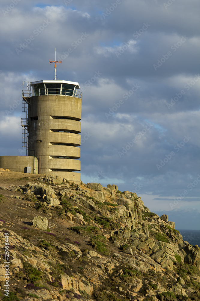 Watchtower on rocky outcrop, Jersey