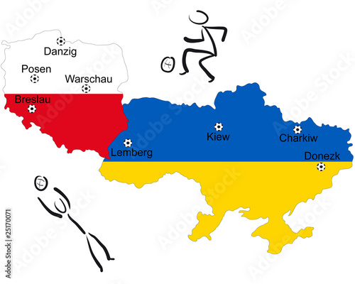 Fussball Europameisterschaft 2012 Polen/Ukraine