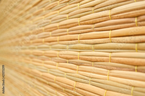 Weave pattern of reed mat