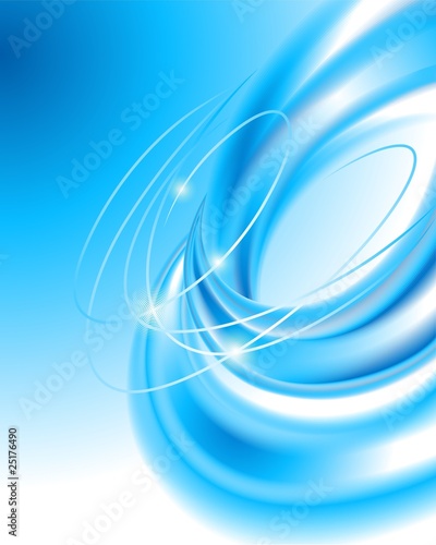 Abstract blue background (no mesh)