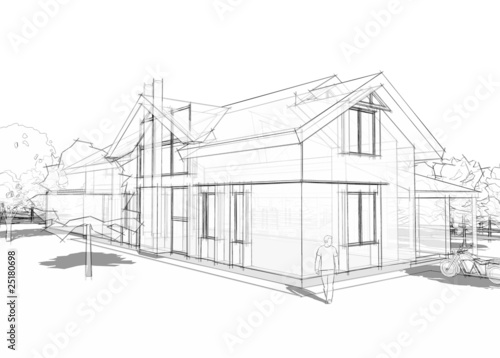 Foto Model of house