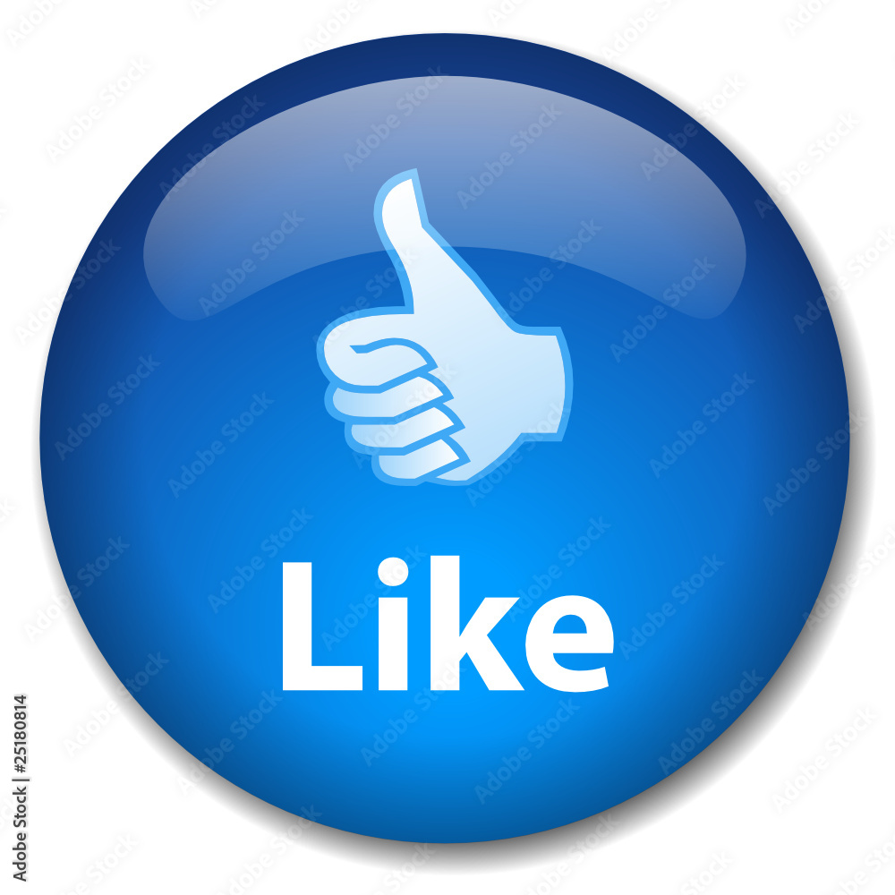 LIKE Web Button (share internet e-mail friends social network) LIKE Web Button (share internet e-mail friends social network)