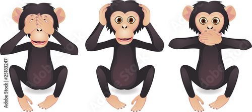 See no evil, hear no evil, speak no evil