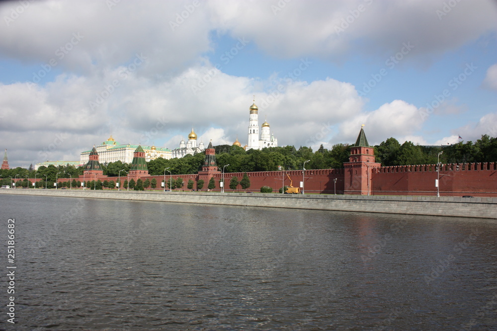 Москва. Кремль. Панорама.
