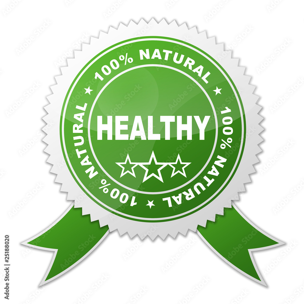 Sello HEALTHY 100% NATURAL Sello HEALTHY 100% NATURAL