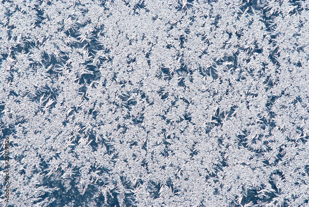Obraz premium hoar-frost background