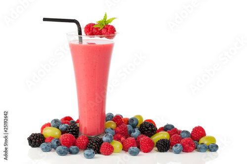 Smoothie With Straw