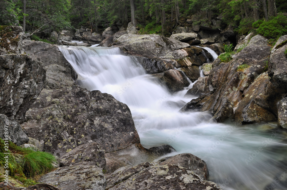 Naklejka premium waterfall