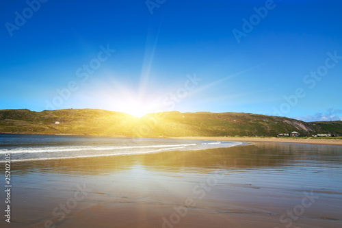 Coast of Kola Peninsula. photo