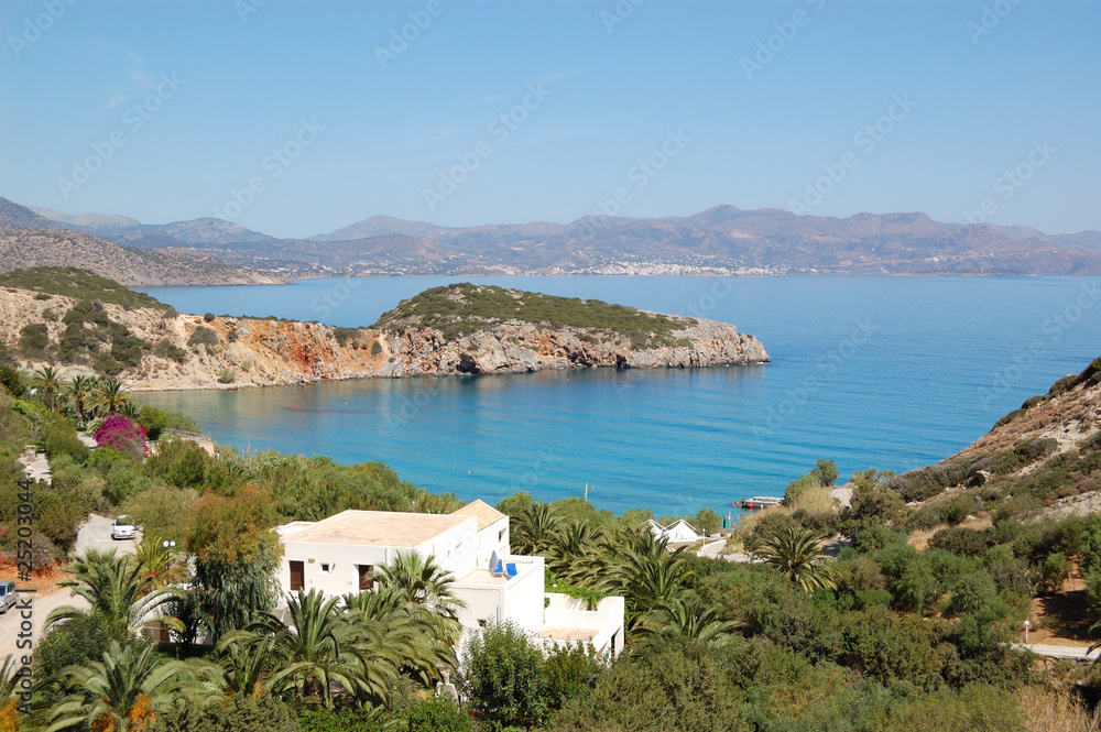 Luxury villa at modern resort, Crete, Greece