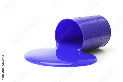 Blue color slime