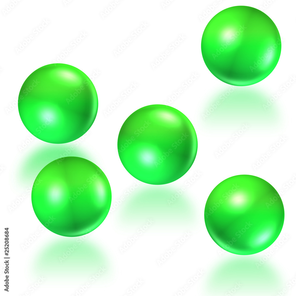 Floating balls Floating balls