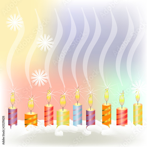 Christmas candles