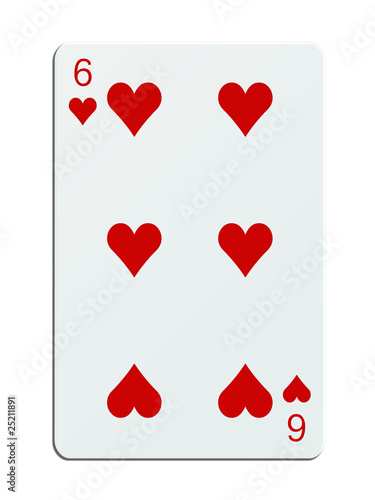 Six de coeur