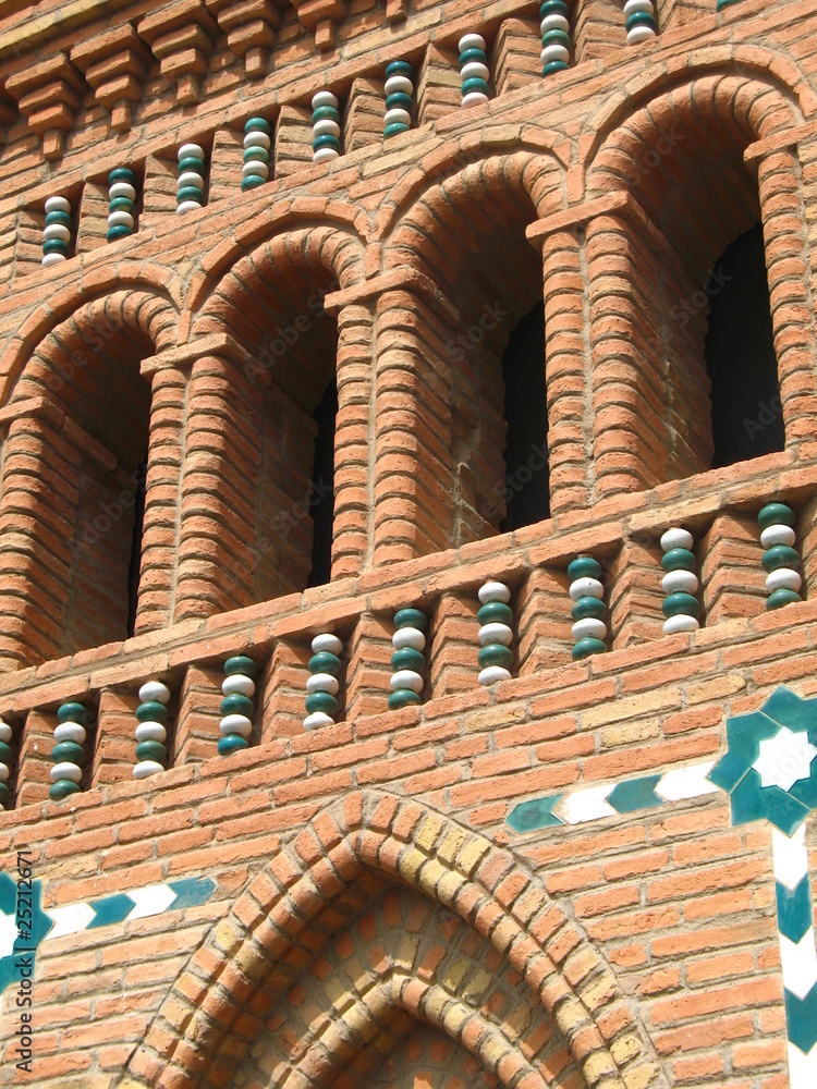 Obraz premium Ornamentación de la Escalinata de Teruel 2