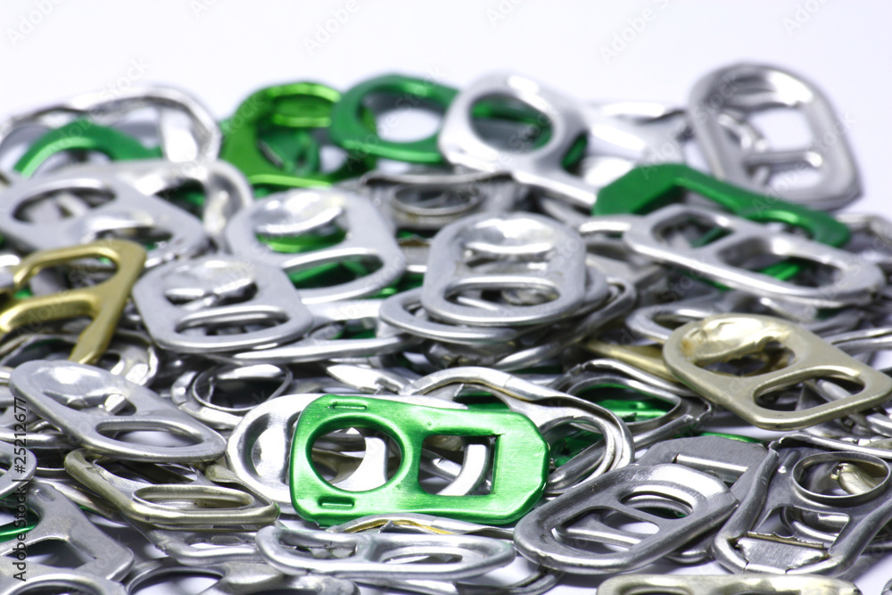 recycle aluminum from pull ring