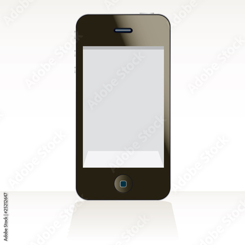 Phone touch pad vector photo