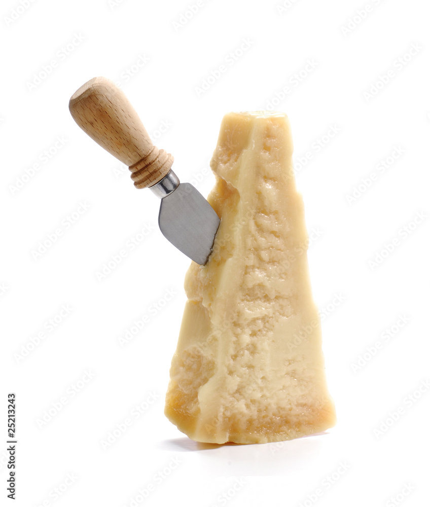 Fresco queso Parmesano. Stock Photo | Adobe Stock