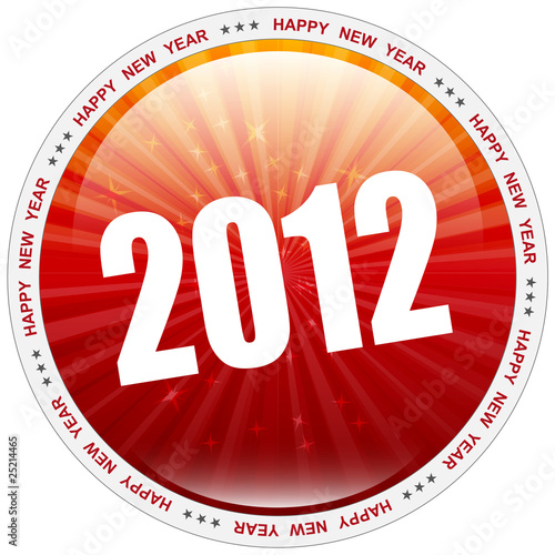 Button - New Year 2012