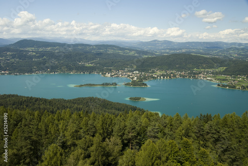 Ausblick am Wörthersee