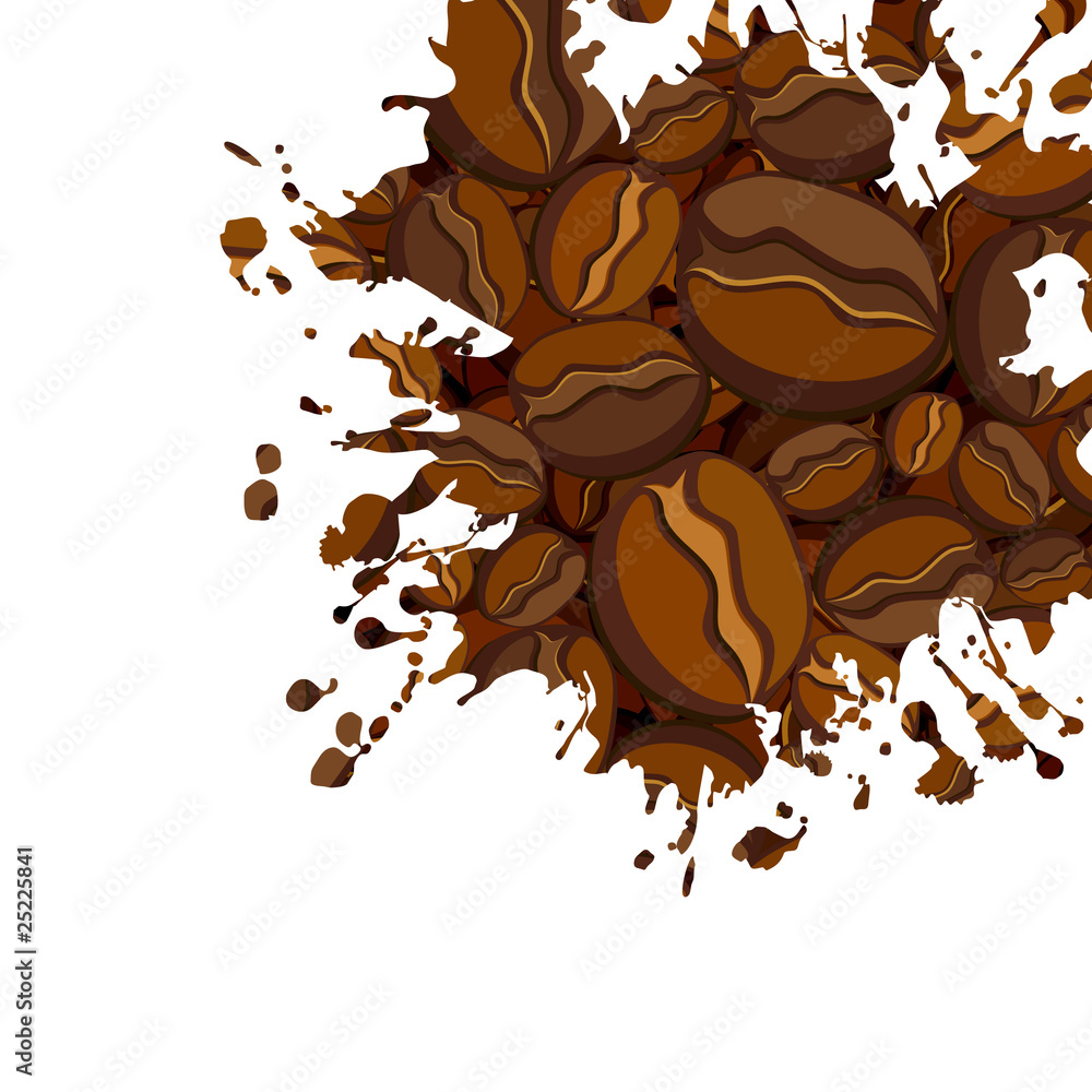 Fototapeta premium coffee background