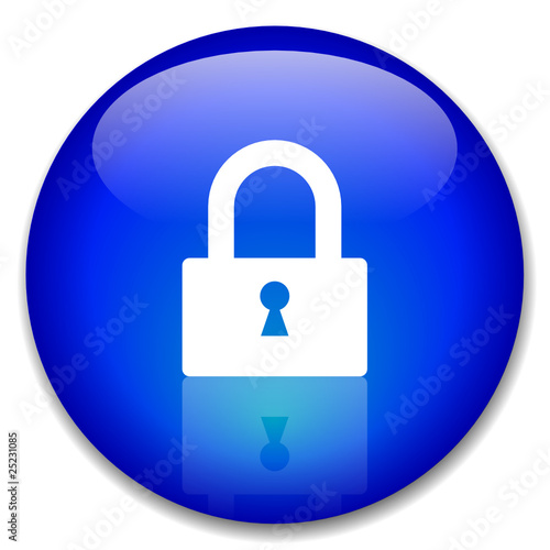 SECURE ACCESS Web Button (internet connection security padlock)