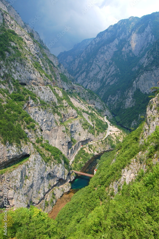 Piva river, Montenegro Piva river, Montenegro