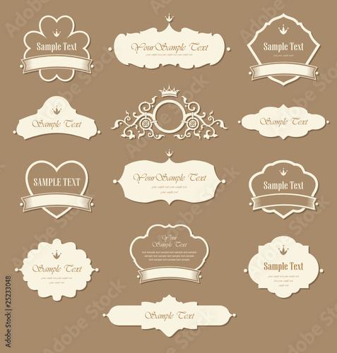 set of design elements