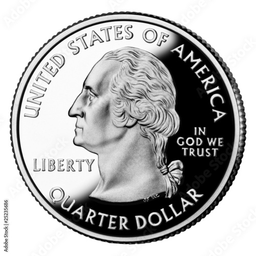 US Quarter Dollar photo