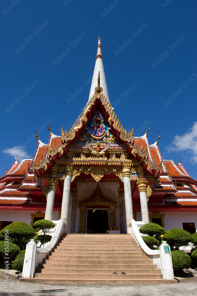 Naklejka premium Temple South of Thailand