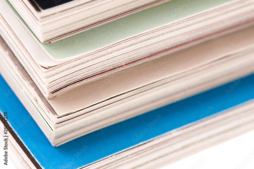 Stack of magazines Stack of magazines