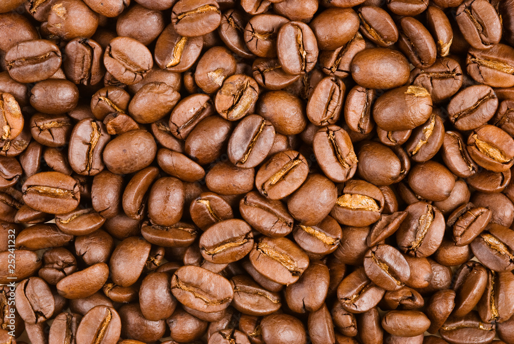 Full of coffee bean Full of coffee bean