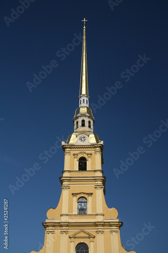 Obraz na płótnie The Peter and Paul fortress by Neva in St. Petersburg w salonie