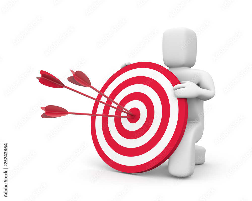 Person hold target Person hold target