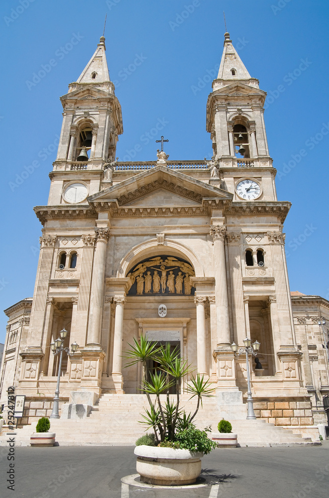 SS. Cosma e Damiano Basilica. Alberobello. Apulia.