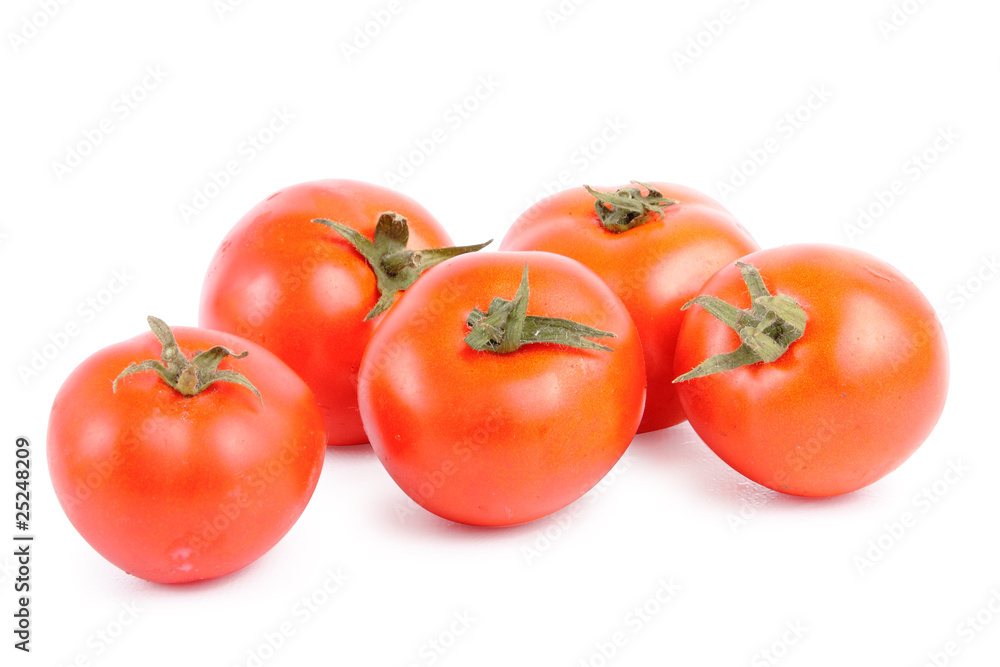 Tomato on white Tomato on white