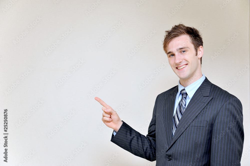 portrait of a young businessman portrait of a young businessman
