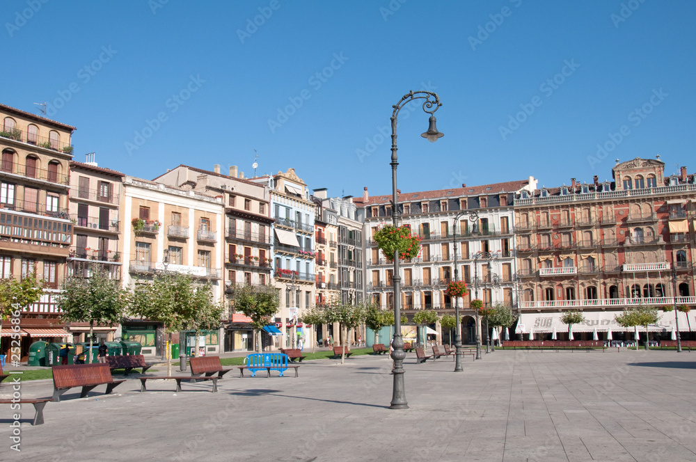 Obraz premium Plaza de Castillo, Pamplona