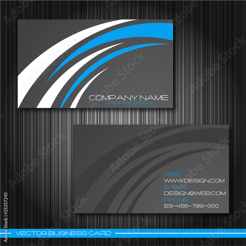 Set of business cards