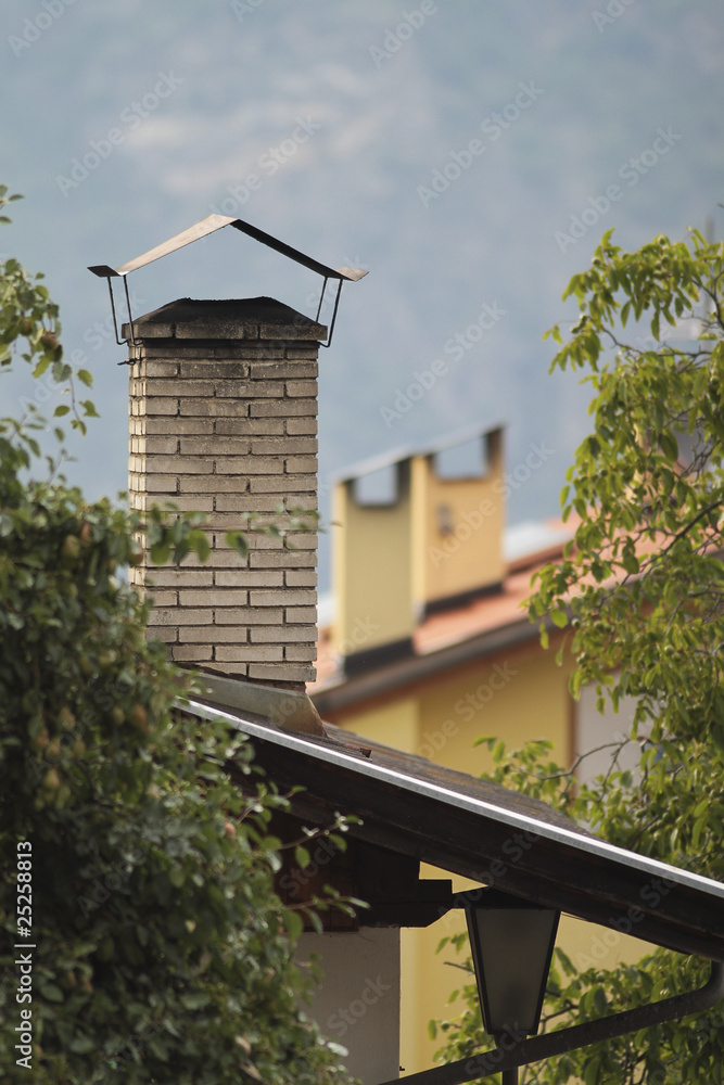 Obraz premium Schornstein