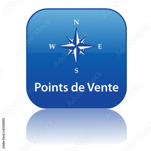 Bouton Web POINTS DE VENTE (localisation accès directions gps)