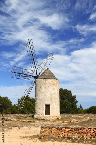 balearic islands windmill wind mills Spain