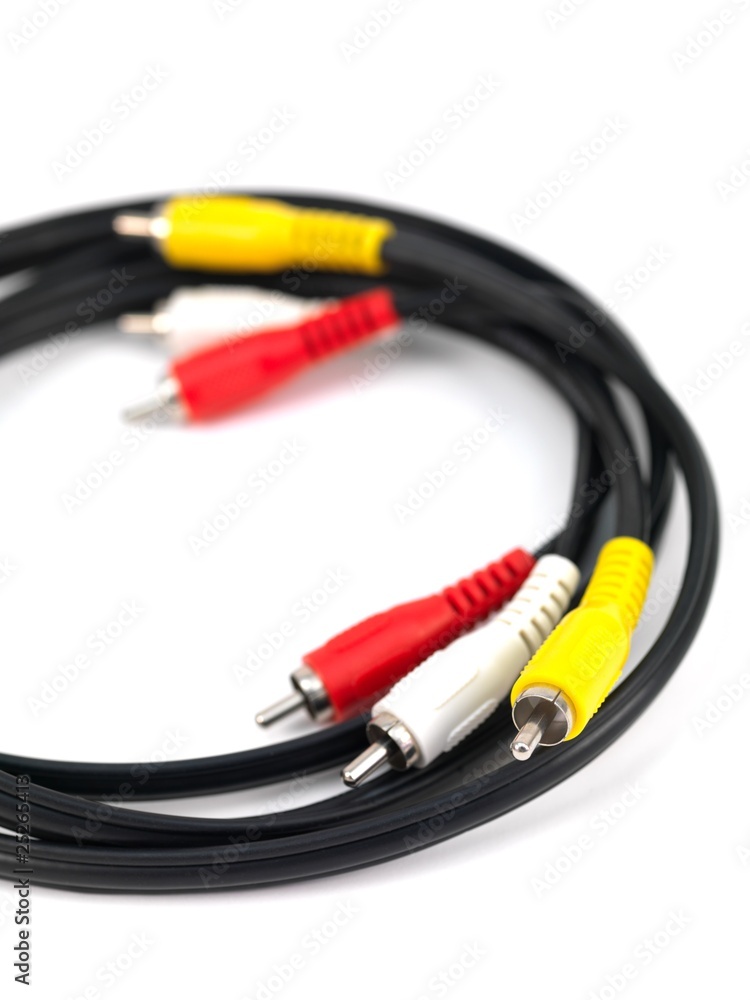 Fototapeta premium Video Cables