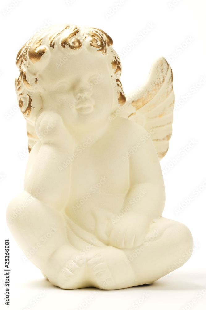 gelbliche denkende weihnachtsengelfigur gelbliche denkende weihnachtsengelfigur