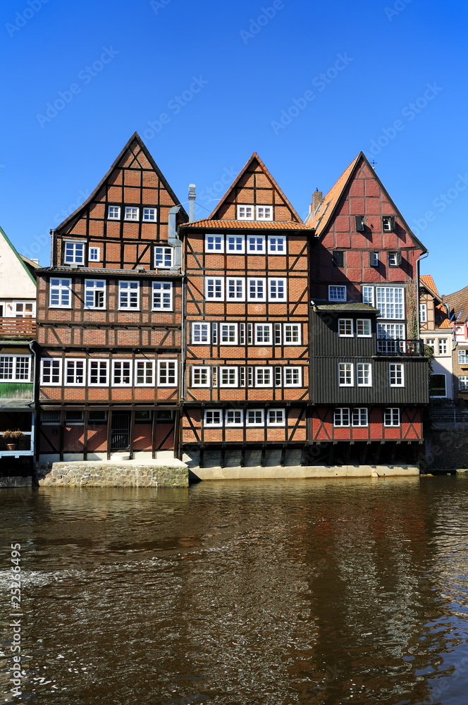 Fototapeta premium Stintmarkt in Lüneburg