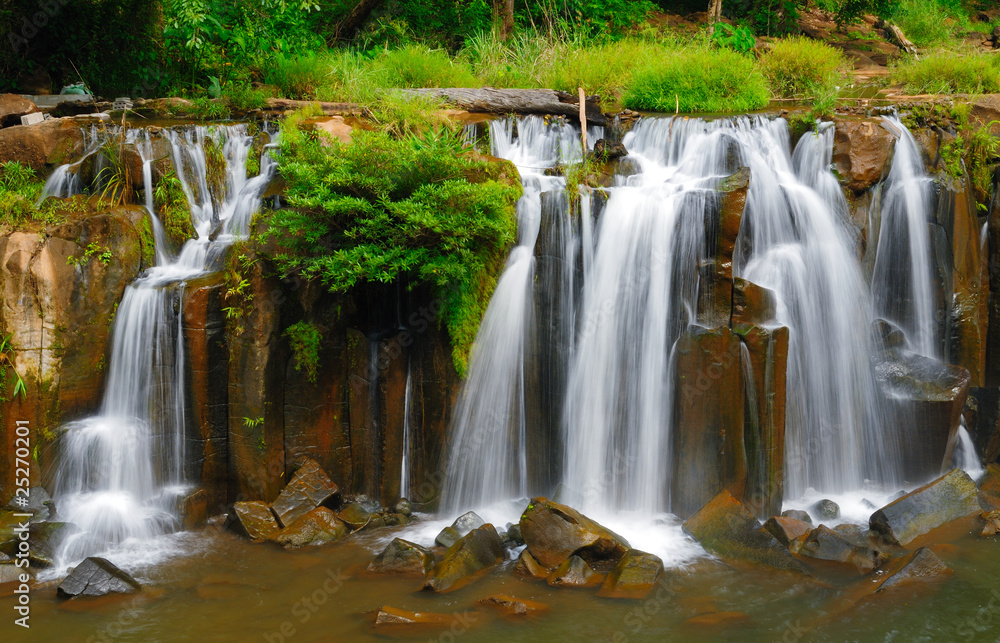 Tad Pha Suam waterfall, Souhtern of Laos Tad Pha Suam waterfall, Souhtern of Laos