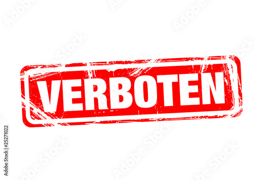 Verboten photo