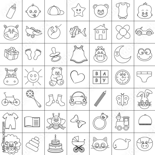 iconos infantiles